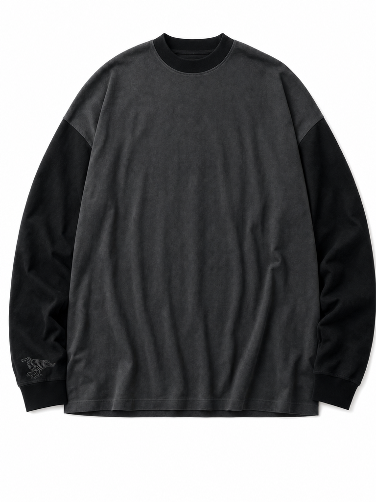 Black Long-Sleeve T-shirt